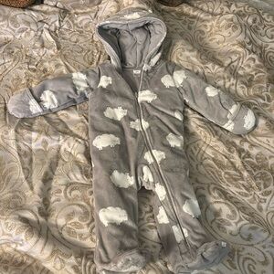 Gray snowsuit 9 months